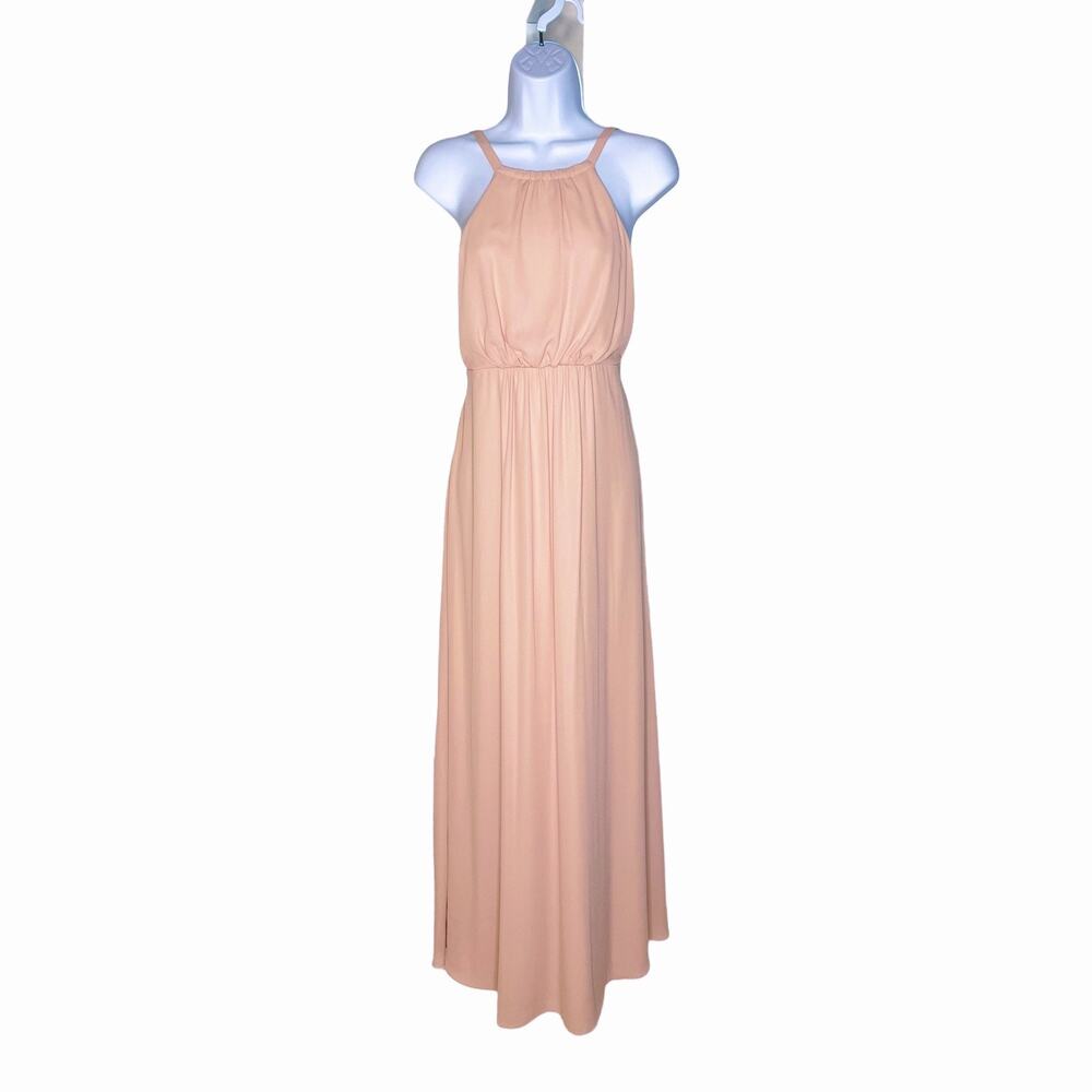Show Me Your MuMu  Amanda Pink Maxi Dress Small NWOT